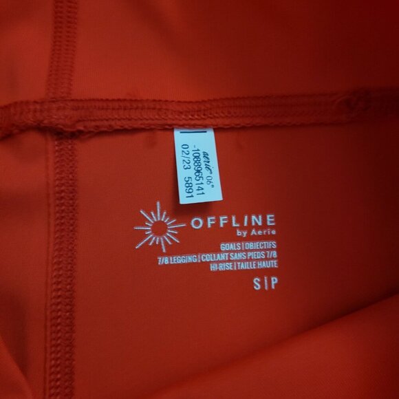 AERIE | OFFLINE Goals 7/8 Hi-Rise Legging Pockets | Sz. S - Picture 9 of 11